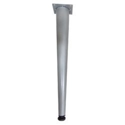 Konik Sehpa Ayağı 42 Cm Açılı Gümüş Gri-1.jpg