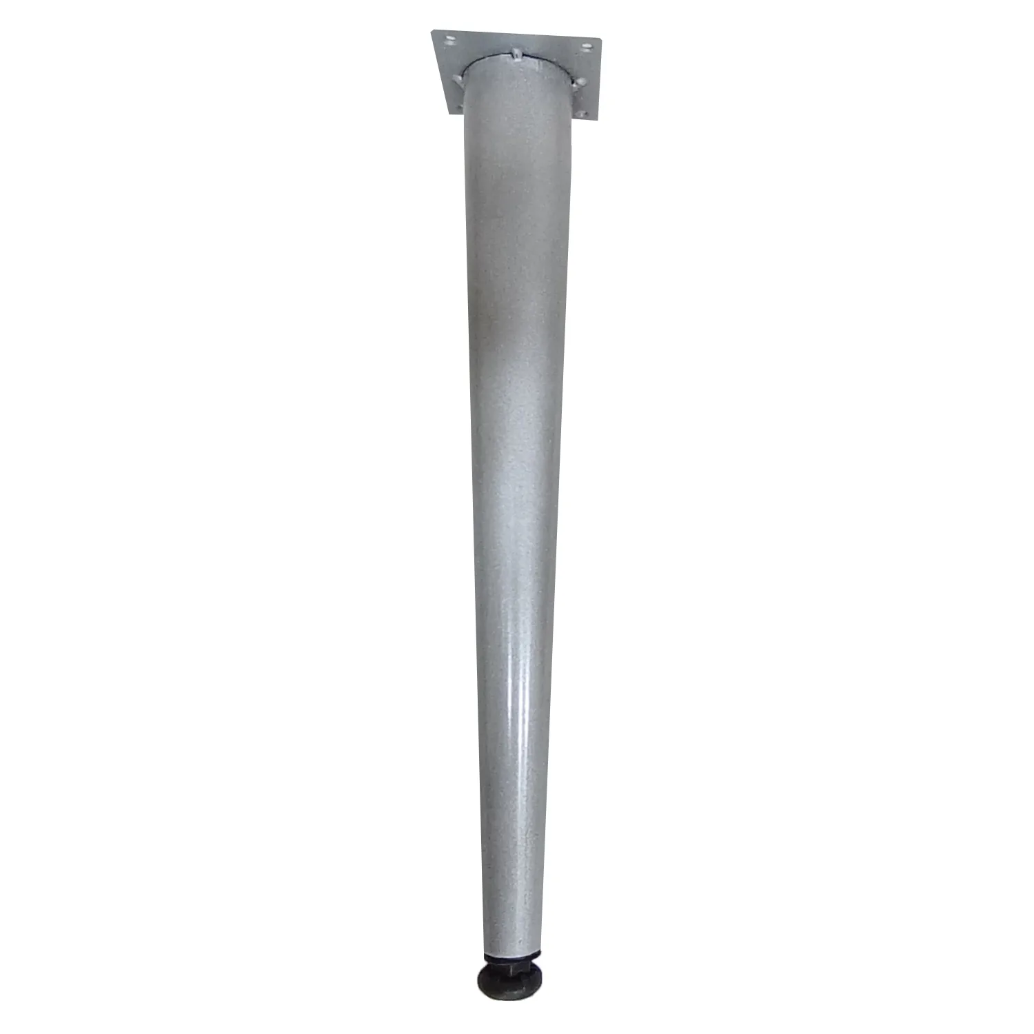 Konik Sehpa Ayağı 42 Cm Açılı Gümüş Gri-1.jpg