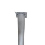 Konik Sehpa Ayağı 42 Cm Açılı Gümüş Gri-2.jpg