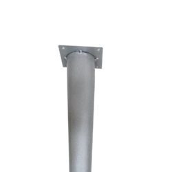 Konik Sehpa Ayağı 42 Cm Açılı Gümüş Gri-2.jpg