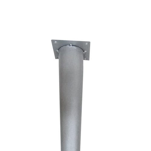 Konik Sehpa Ayağı 42 Cm Açılı Gümüş Gri-2.jpg