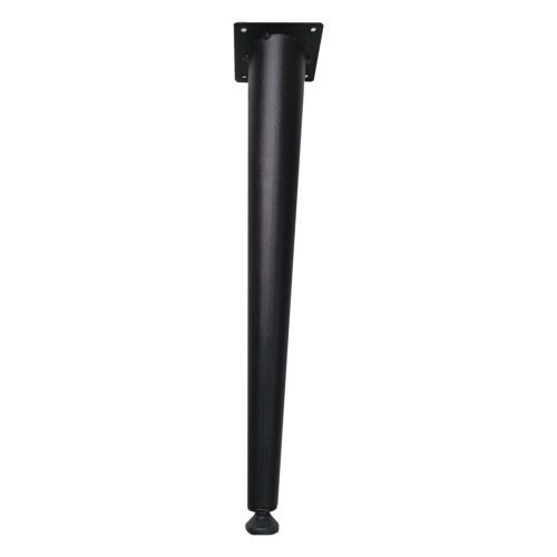 Konik Sehpa Ayağı 38 Cm Açılı Siyah-1.jpg