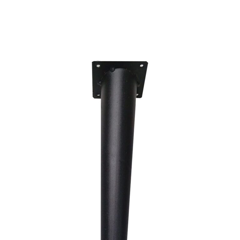 Konik Sehpa Ayağı 38 Cm Açılı Siyah-2.jpg