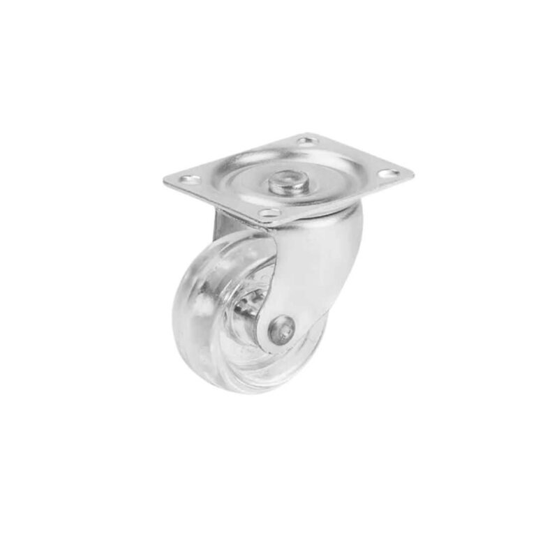 32mm Tabla Bağlantılı Şeffaf Küçük Dönen Tekerlek Hts 117-1.jpg