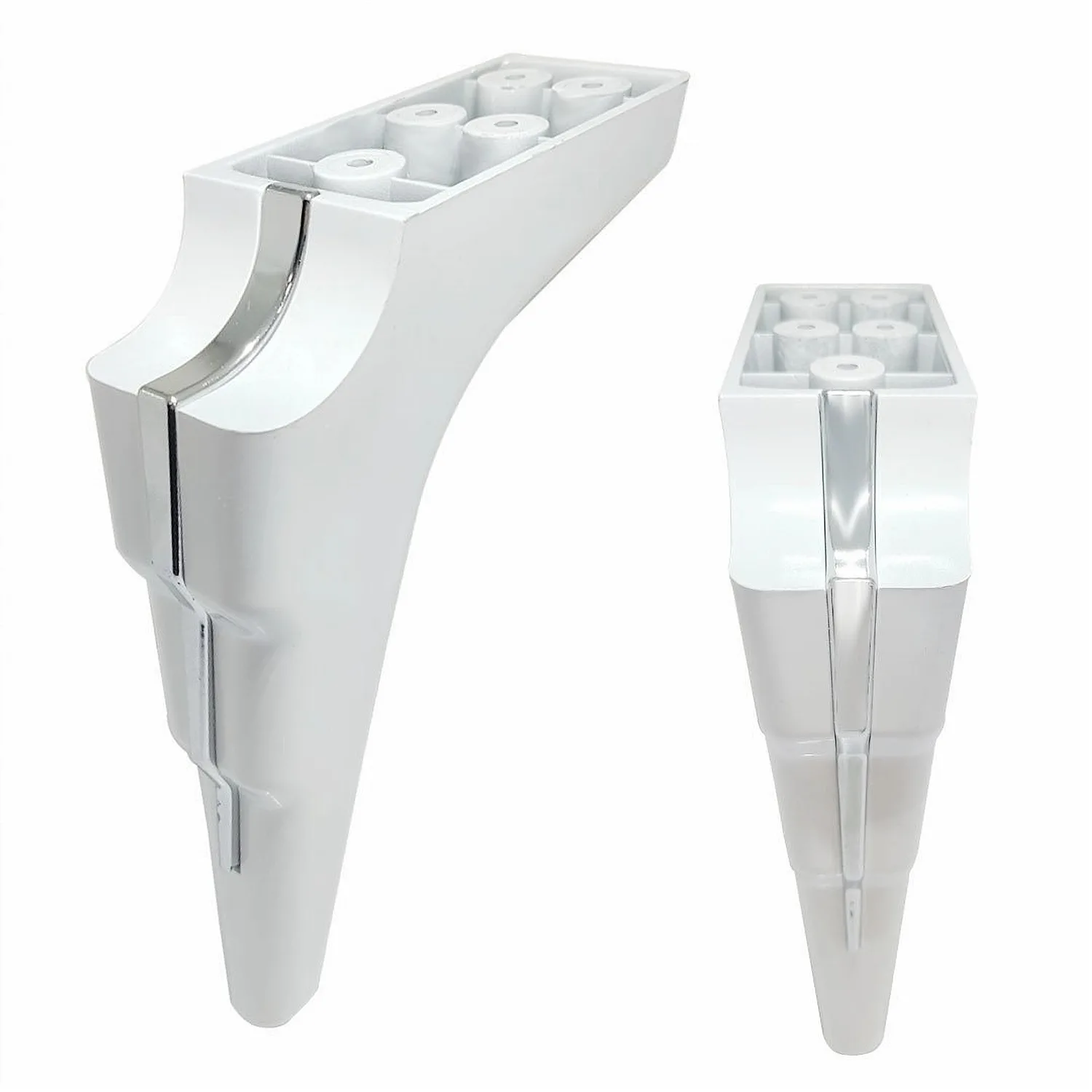 18 Cm Oslo Ayak Beyaz Krom-1.jpg