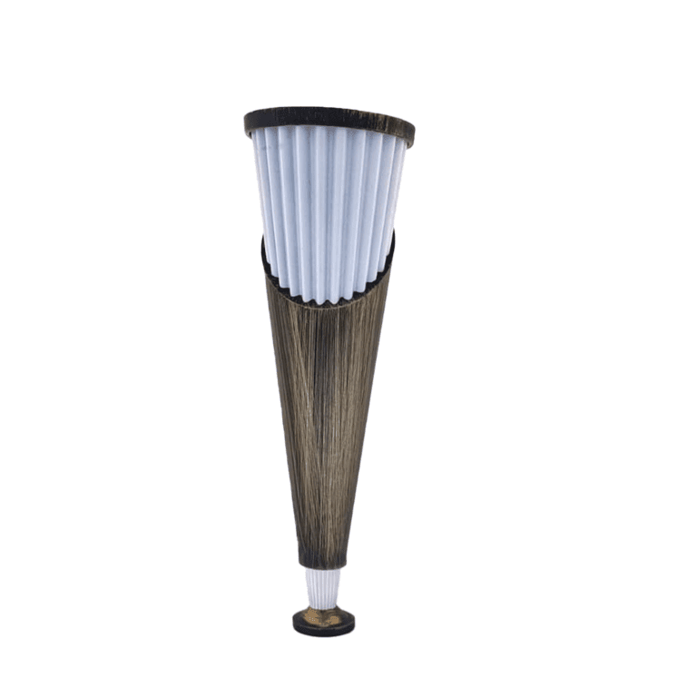 23 Cm Rosemix Ayak Beyaz Kep Antik Sarı-1.jpg