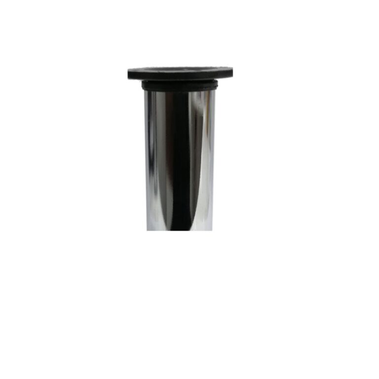 Seres Vidalı Metal Ayak 10 Cm Krom Siyah-3.jpg