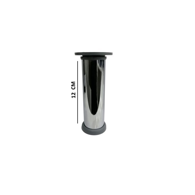 Seres Vidalı Metal Ayak 12 Cm Krom Ral7035-1.jpg