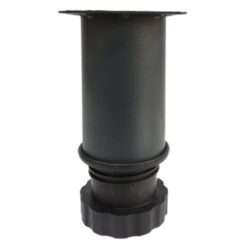 Tablalı Ayarlı Metal Dolap Tezgah Baza Sehpa Koltuk Kanepe Ayağı Antrasit Gri Çap:51 Mm 10 Cm-2.jpg