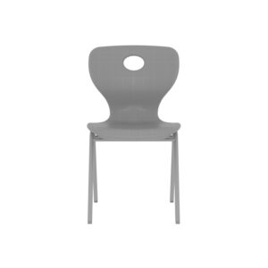 Modern Monoblok Sandalye Kurs Okul Kolej Öğrenci Sandalyesi Gri-2.jpg