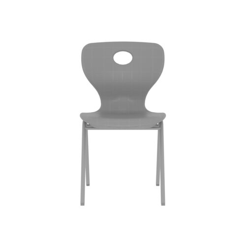 Modern Monoblok Sandalye Kurs Okul Kolej Öğrenci Sandalyesi Gri-2.jpg