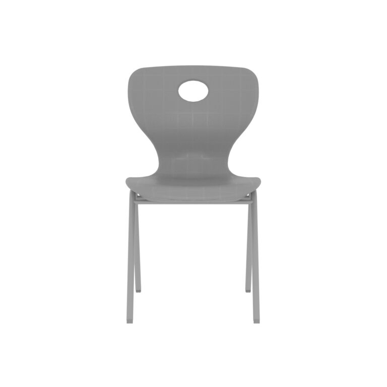 Modern Monoblok Sandalye Kurs Okul Kolej Öğrenci Sandalyesi Gri-2.jpg