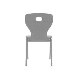 Modern Monoblok Sandalye Kurs Okul Kolej Öğrenci Sandalyesi Gri-4.jpg