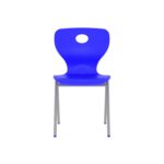 Modern Monoblok Sandalye Kurs Okul Kolej Öğrenci Sandalyesi Mavi-2.jpg