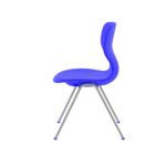 Modern Monoblok Sandalye Kurs Okul Kolej Öğrenci Sandalyesi Mavi-3.jpg