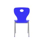 Modern Monoblok Sandalye Kurs Okul Kolej Öğrenci Sandalyesi Mavi-4.jpg