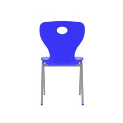 Modern Monoblok Sandalye Kurs Okul Kolej Öğrenci Sandalyesi Mavi-4.jpg