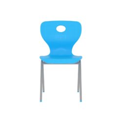 Modern Monoblok Sandalye Kurs Okul Kolej Öğrenci Sandalyesi Açık Mavi-2.jpg