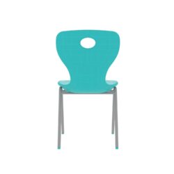 Modern Monoblok Sandalye Kurs Okul Kolej Öğrenci Sandalyesi Turkuaz-4.jpg