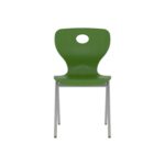 Modern Monoblok Sandalye Kurs Okul Kolej Öğrenci Sandalyesi Yeşil-2.jpg