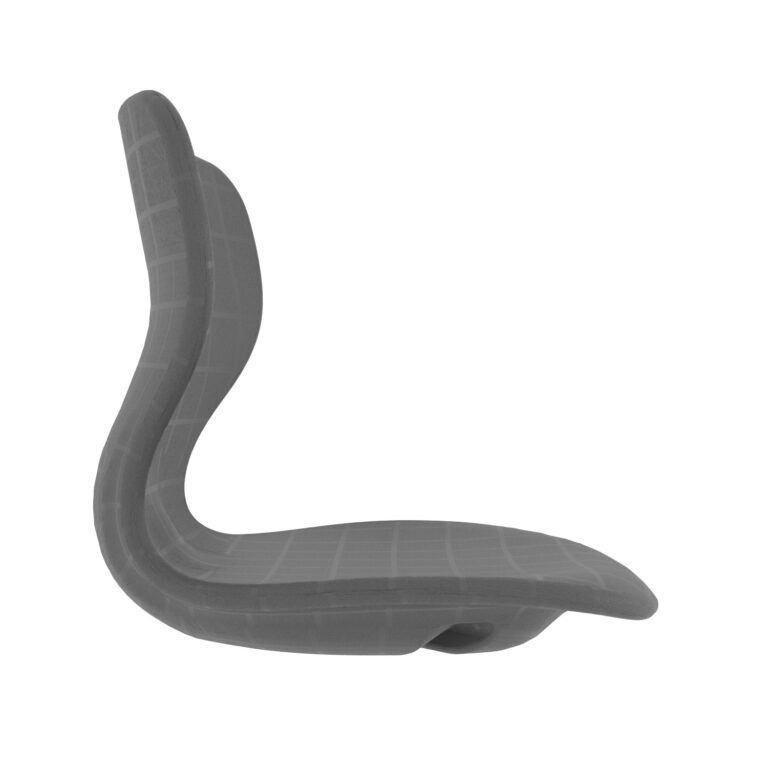 Monoblok Sandalye Oturağı Plastik Sandalye Tablası - Antrasit Gri-4.jpg