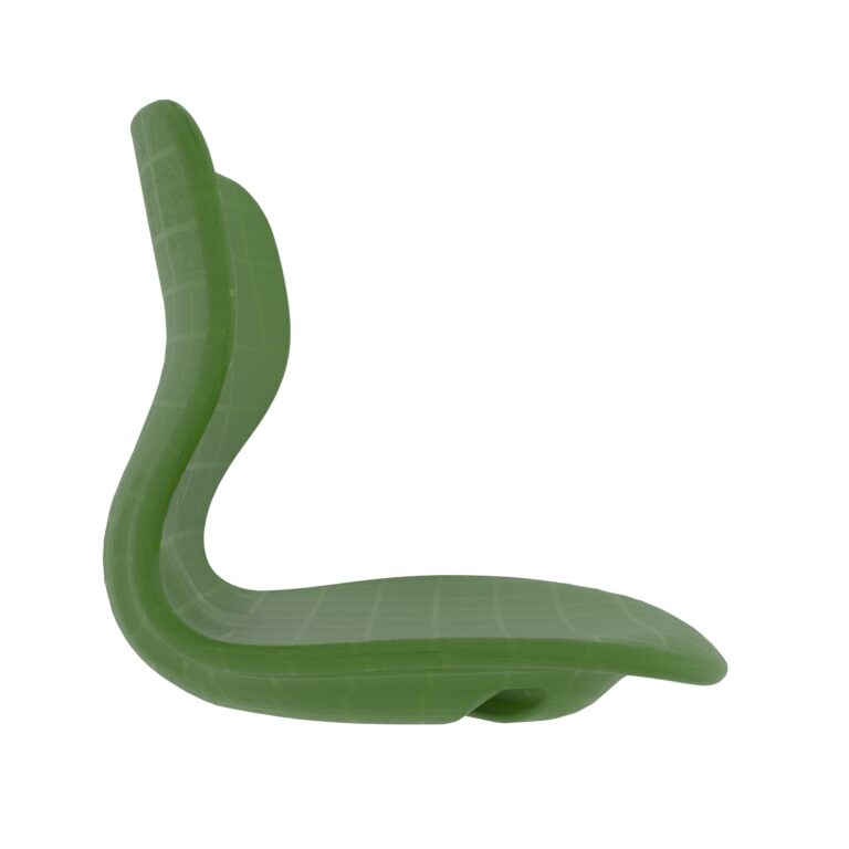 Monoblok Sandalye Oturağı Plastik Sandalye Tablası - Yeşil-4.jpg