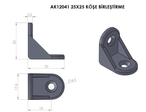 25x25x18 Mm Köşe Birleştirme Siyah-4.jpg