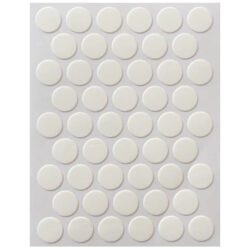 Yapışkanlı Vida Kapama Tapası Parlak Beyaz-1.jpg