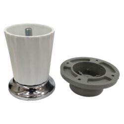 10 Cm A2 Ayak Beyaz Krom-2.jpg