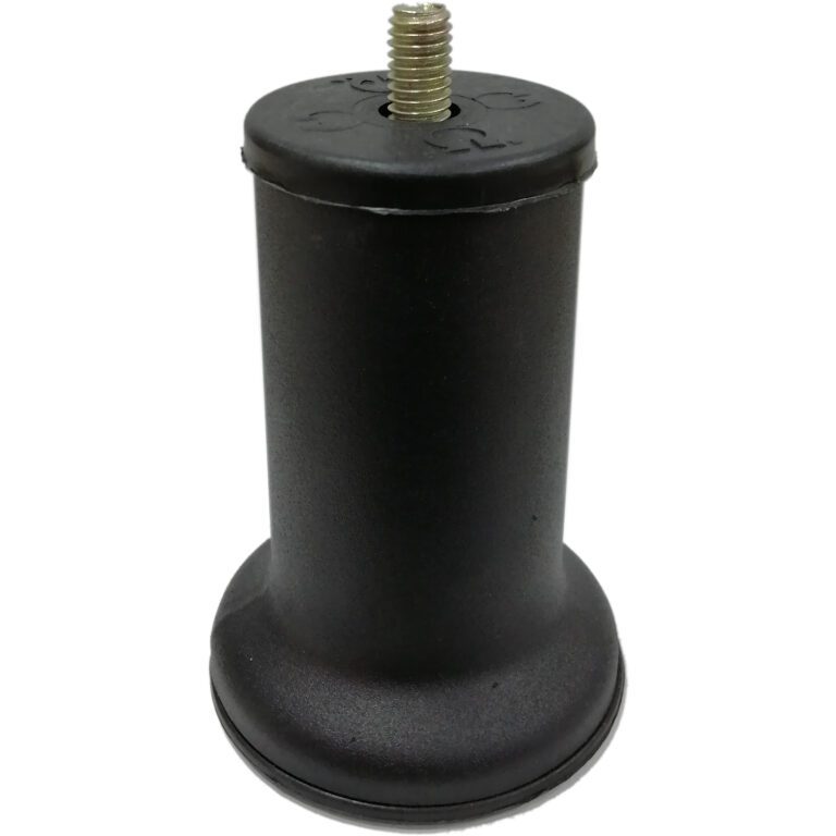 8 Cm Baza Ayağı Koltuk Ayağı Kanepe Ayağı Civatalı 3/8 (kalın Diş) Texture Siyah-2.jpg