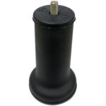 12 Cm Baza Ayağı Koltuk Ayağı Kanepe Ayağı Civatalı 3/8 (kalın Diş) Texture Siyah-2.jpg