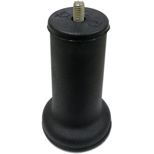 12 Cm Baza Ayağı Koltuk Ayağı Kanepe Ayağı Civatalı 3/8 (kalın Diş) Texture Siyah-2.jpg