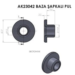 Baza Şapkalı Plastik Pul Krem-4.jpg