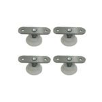 Dolap Raf Bingo Ayak Ve Bağlantı Sacı Beyaz (4 Takım)