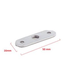 Bingo Ayakları Sacı M6 Civatalı Mobilya Dolap Ayağı Bağlantı Aparatı M6 Elips Sac 45x15 Mm-2.jpg