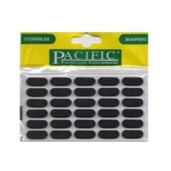 Pacific Yapışkanlı Eva Bazlı Kapı Stoperi Siyah-1.jpg