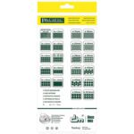 Pacific Kare Yapışkanlı Sandalye Koltuk Mobilya Ayak Keçesi Felt 120x240 Mm Siyah-3.jpg