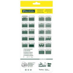 Pacific Kare Yapışkanlı Sandalye Koltuk Mobilya Ayak Keçesi Felt 120x240 Mm Siyah-3.jpg