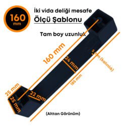 160 Mm Köprü Kalın Kulp Siyah-3.jpg