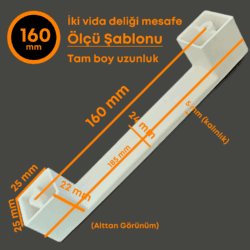 160 Mm Köprü Kalın Kulp Beyaz-3.jpg