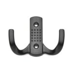 Askı Noktalı Elbise Vestiyer Duvar Askısı Dolap Elbise Askılığı Siyah Metal Askı-1.jpg