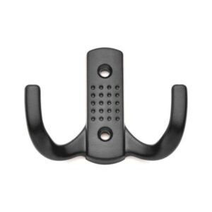 Askı Noktalı Elbise Vestiyer Duvar Askısı Dolap Elbise Askılığı Siyah Metal Askı-1.jpg