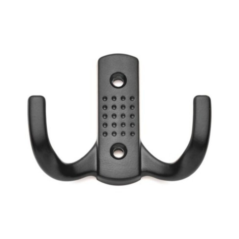 Askı Noktalı Elbise Vestiyer Duvar Askısı Dolap Elbise Askılığı Siyah Metal Askı-1.jpg
