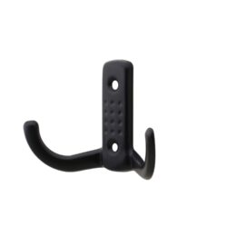 Askı Noktalı Elbise Vestiyer Duvar Askısı Dolap Elbise Askılığı Siyah Metal Askı-2.jpg