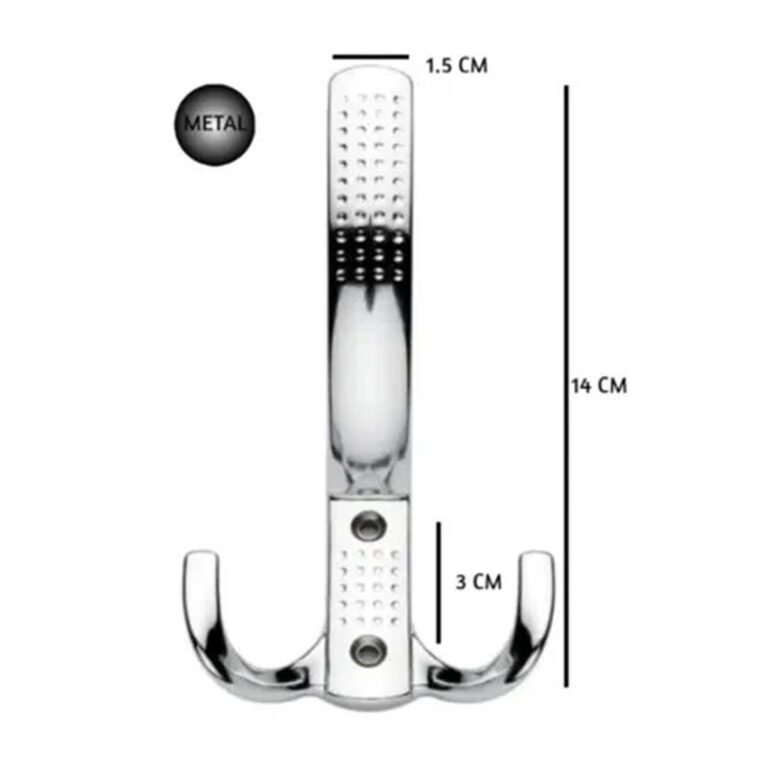 Askı Noktalı Portmanto Elbise Vestiyer Duvar Askısı Dolap Elbise Askılığı Krom Metal Askı-3.jpg