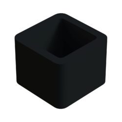 Sessiz Tip Sandalye Pabucu Masa Sandalye Zemin Koruyucu 30x30 Mm Siyah-1.jpg