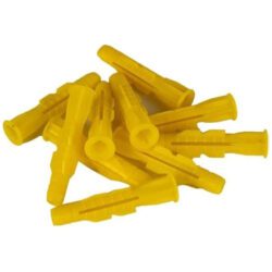 Plastik Dübel Roket Sarı 8 Mm-1.jpg