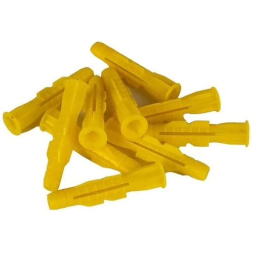 Plastik Dübel Roket Sarı 8 Mm-1.jpg