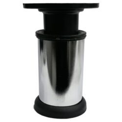 Seres Vidalı Metal Ayak 12 Cm Krom Siyah-2.jpg