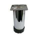 Tablalı Ayarlı Metal Dolap Tezgah Baza Koltuk Kanepe Ayağı Krom Çap:42 Mm 10 Cm-1.jpg